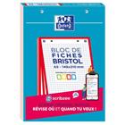 Blok bristolkaarten Oxford 148 x 210, 30 geperforeerde kaarten Q5/5 - Oxford